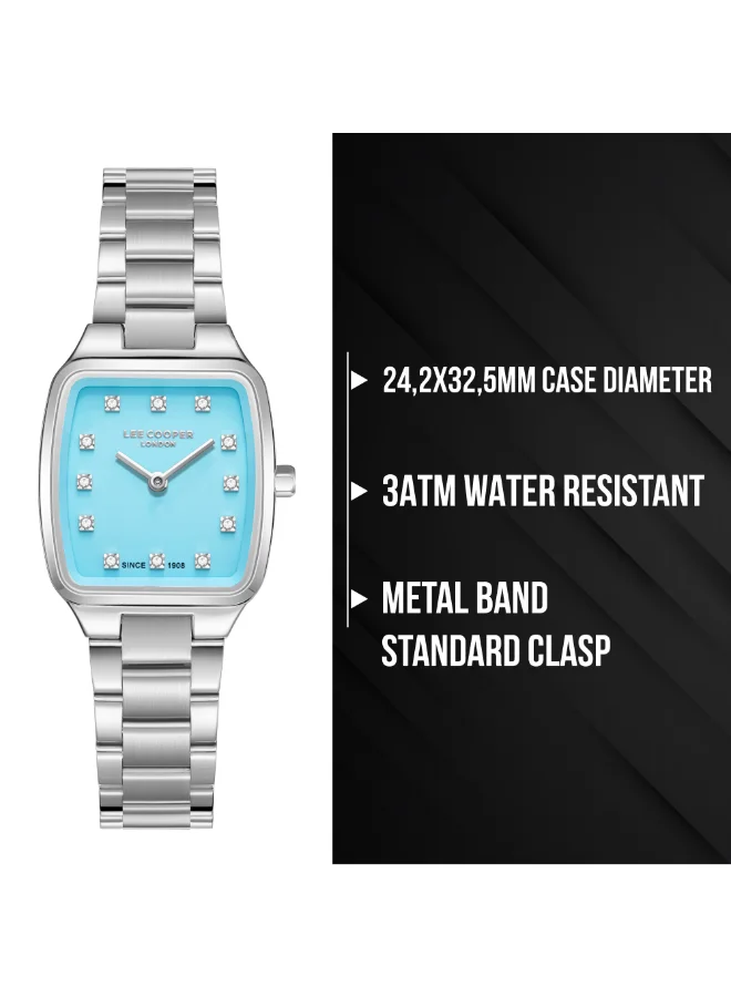 Lee Cooper  Women's METAL Analog Watch LC08266.300 - 24,2X32,5 mm for Women | Best Price UAE